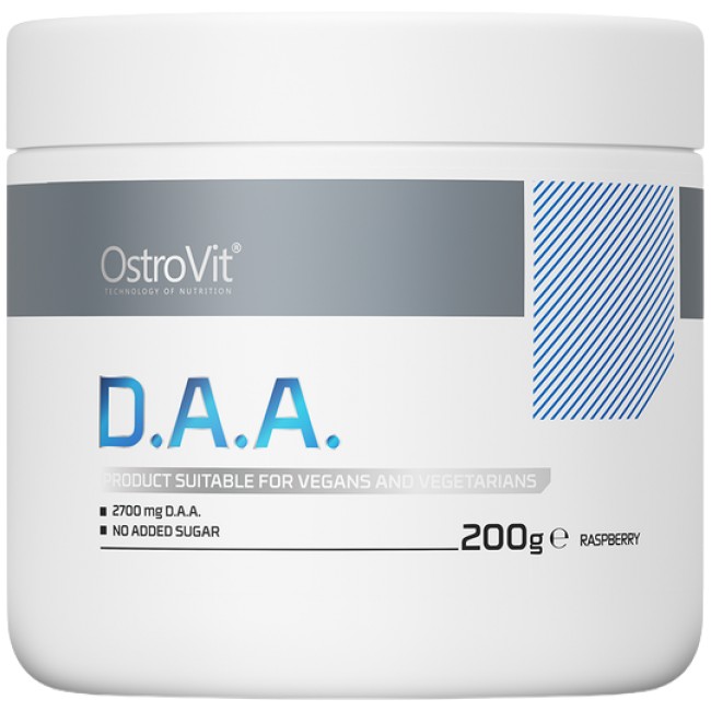 OstroVit D-Aspartic Acid / DAA Powder 200 грама, 66 Дози