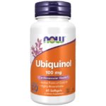 NOW Foods Ubiquinol 100 mg 60 Гел капсули, 60 Дози