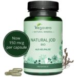 Vegavero Natural Jod Bio Aus Kelpalge 180 капсули, 180 Дози