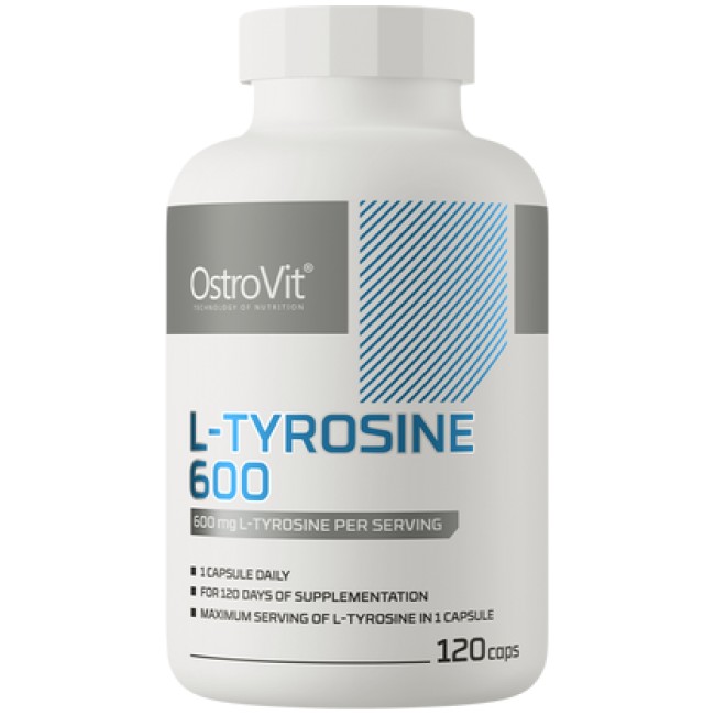 OstroVit L-Tyrosine 600 mg 120 капсули, 120 Дози