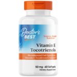 Doctor's Best BEST Tocotrienols / Vitamin E Complex 50 mg 60 Гел капсули, 60 Дози