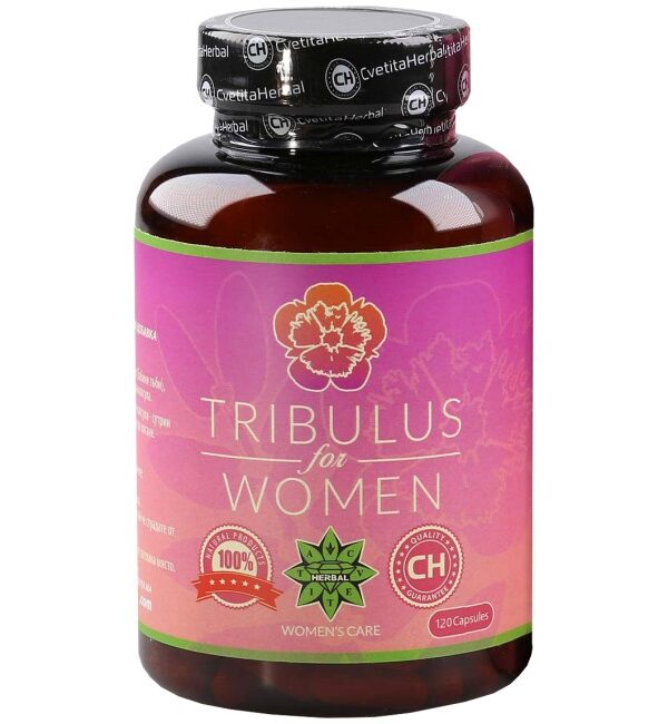 Cvetita Herbal Tribulus For Women  120 капсули, 65 Дози