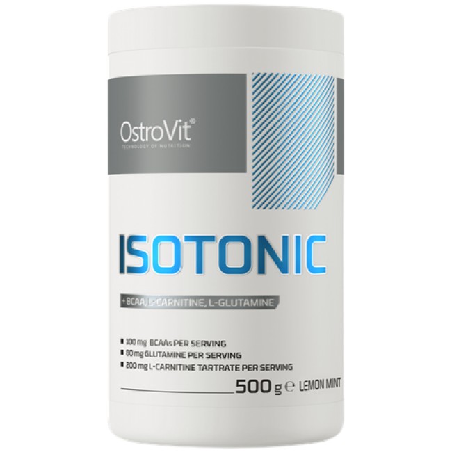OstroVit Isotonic Powder + BCAA, L-Carnitine, L-Glutamine 500 грама, 50 Дози