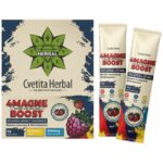 Cvetita Herbal 4MAGNE BOOST Magnesium Sachets 30 Сашета, 30 Дози