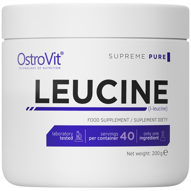 OstroVit Leucine Powder 200 грама, 40 Дози