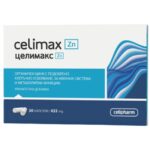 CeliPharm Celimax Zn | Zinc Bisglycinate 15 mg 30 капсули, 30 Дози