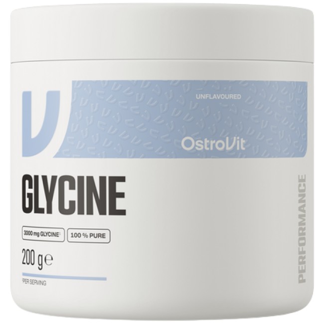OstroVit Glycine Powder 200 грама, 200 Дози