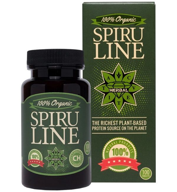 Cvetita Herbal 100% Organic Spiruline 100 Таблетки, 100 Дози
